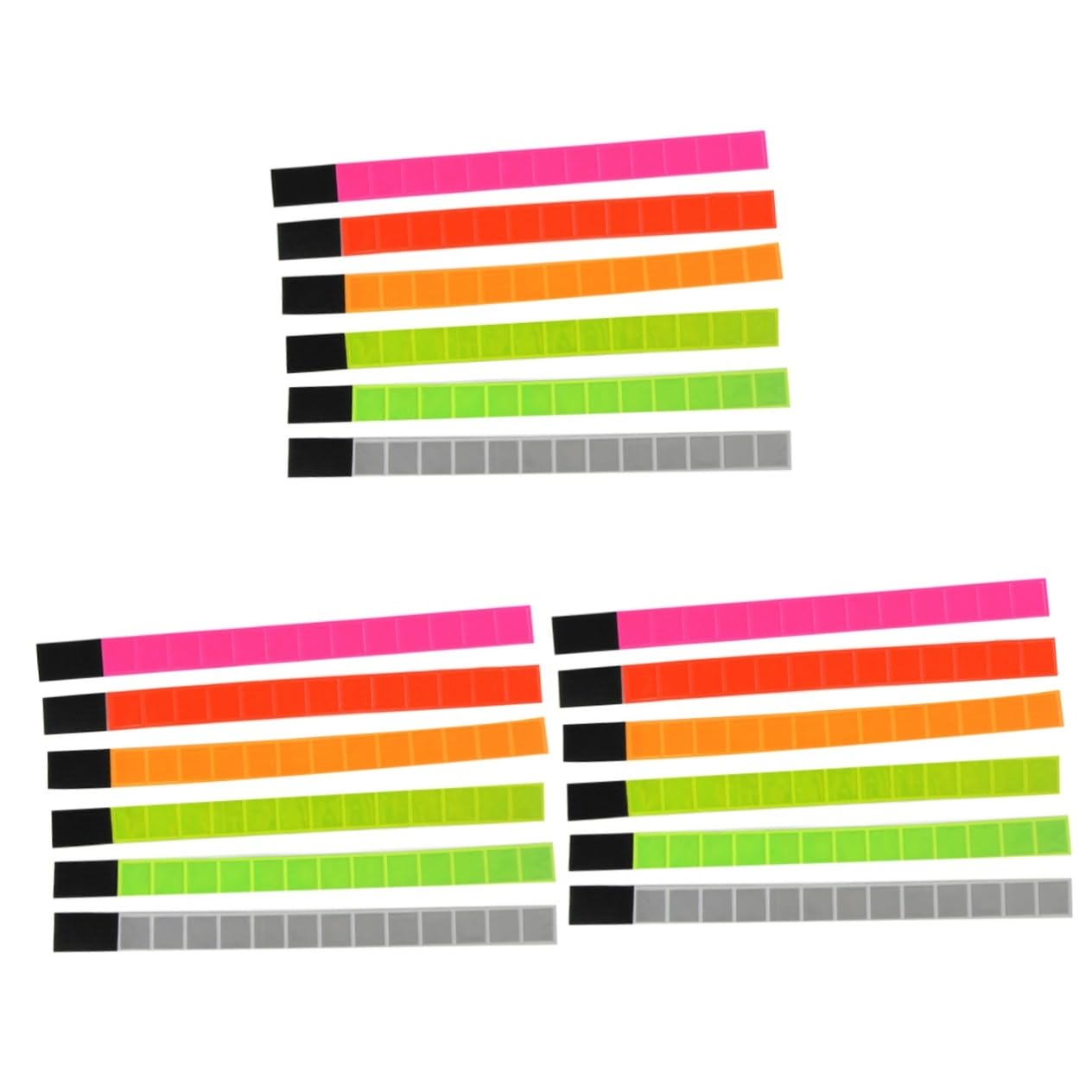 Kisangel Cinturino da Polso Riflettente Riflettori Braccialetti Uomini Coperture Bracciale da Passeggio Notturno Gruppo Musicale Fascia da Braccio Ingranaggio Riflessivo Gamba