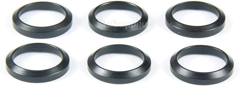 TACFUN 6 PCS Steel Crush Washers for 5/8" x24 Thread Muzzle Device Alignment Pack of 6