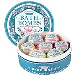 Mother's Day Bath Bombs Set, 7 Packs Bubble Fizzies Relaxation with Shea Butter, Dry Skin Moisturize, Birthday, Idea for Women, Wife, Girlfriend