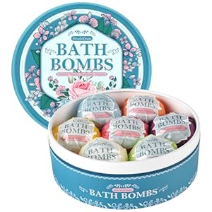 Mother’s Day Bath Bombs Set, 7 Packs Bubble Fizzies Relaxation with Shea Butter, Dry Skin Moisturize, Birthday, Idea for Women, Wife, Girlfriend