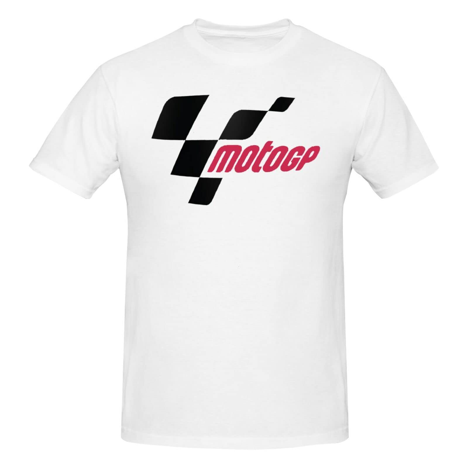 DJNGN Camiseta Moto-GP Casual Cuello Redondo Manga Corta para Hombres, algodón Verano Top Pullover Unisex al Aire Libre Sprot Camiseta