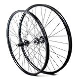Mountainbike-Radsatz: 27,5/29 Zoll Steckachsen-Radsatz mit Scheibenbremse, vorne offene Felge 100/110 mm, hinten offene Felge 142 mm, für 1,5–2,5 Zoll Reifen.