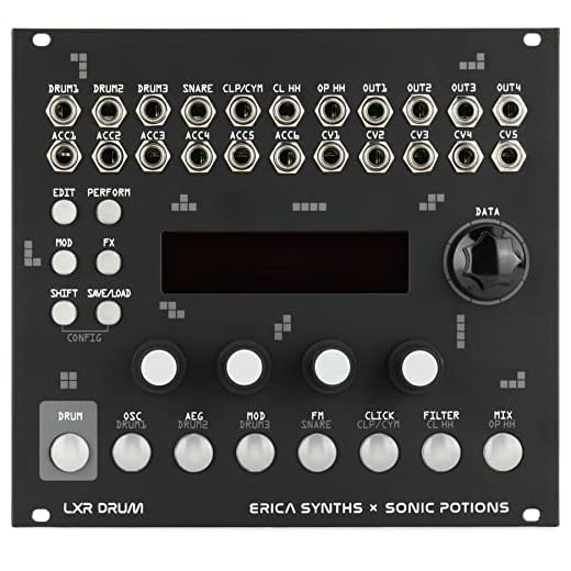Erica Synths LXR Drum Eurorack Module