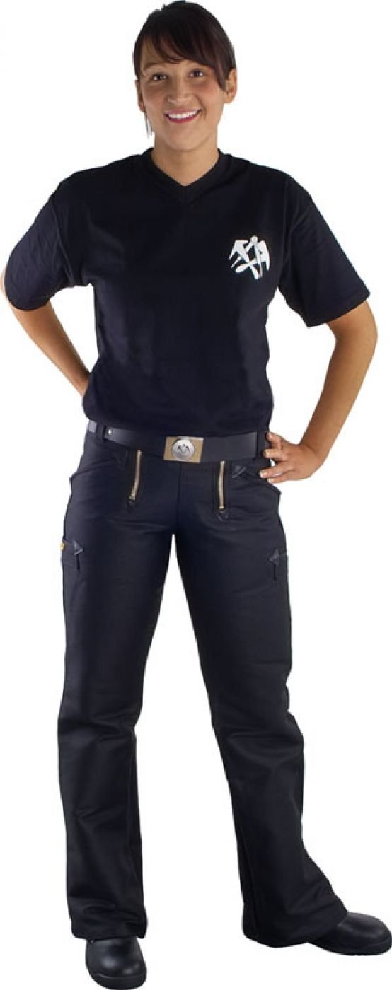 Damen-Zunfthose aus Doppel-Pilot schwarz, JOB Grösse 34