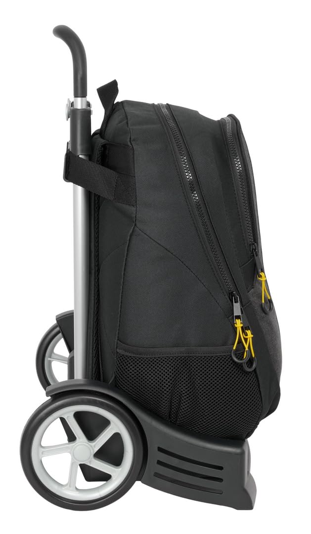 Safta MUNICH TOPO - Mochila Escolar, Espalda Ergonómica, con Carro Evolution, Ideal para Niños de Diferentes Edades, Cómoda y Versátil, Calidad y Resistencia, 32x16x44 cm