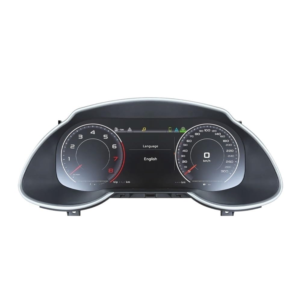EGUIAS Car Digital Speedometer Lcd Digital Cluster Dashboard Fit For Audi Q5 2010-2018 Years Panel Speedometer Virtual Cockpit Instrument