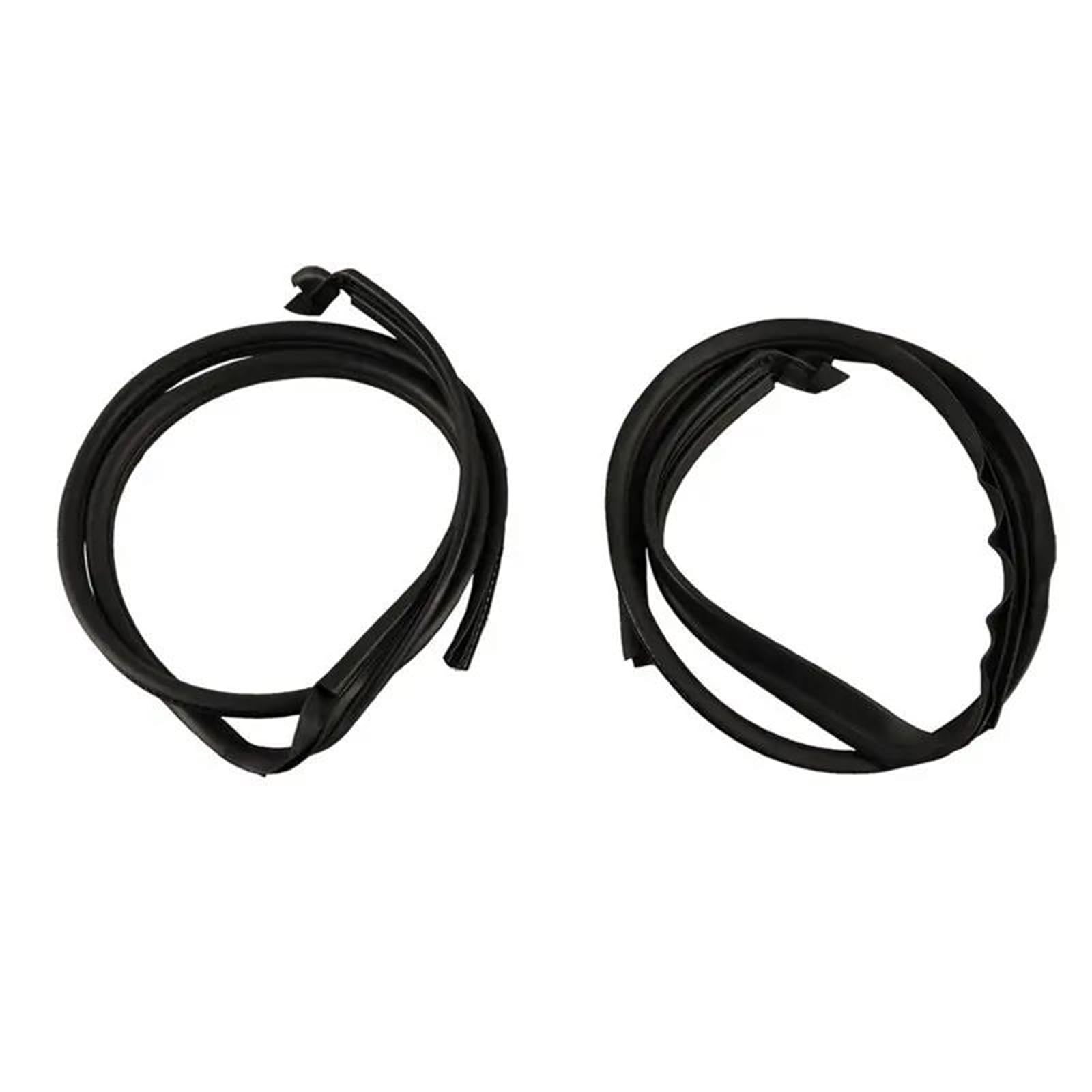 Atgcbcauf One Color 1Pair Roof Seal Strip Door Weather Weatherstrip For Hummer H2 Gm 2003-2009 Sunroof 25868657 25868658