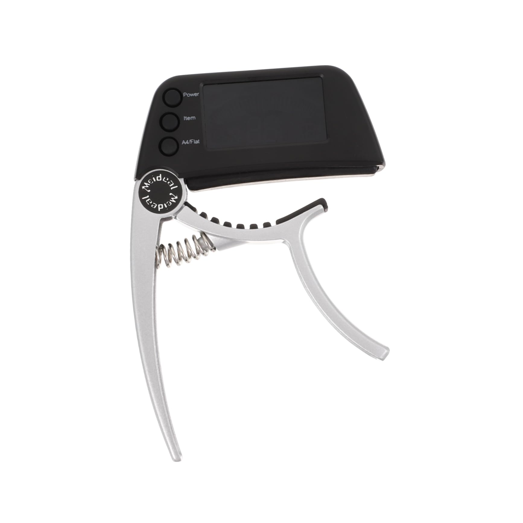 BESPORTBLE 1Pc Folk Guitar Capo Tuner Durable Acoustic Electric Guitar Tuning Clip Compact Automatic Sound Detection for Musicians and Music Lovers