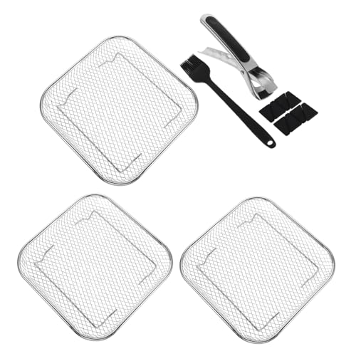 Ciieeo エア フライヤー デハイドレーター スチール トーック エア フライヤー 棚 ラック 家庭用 蒸し器 ブ