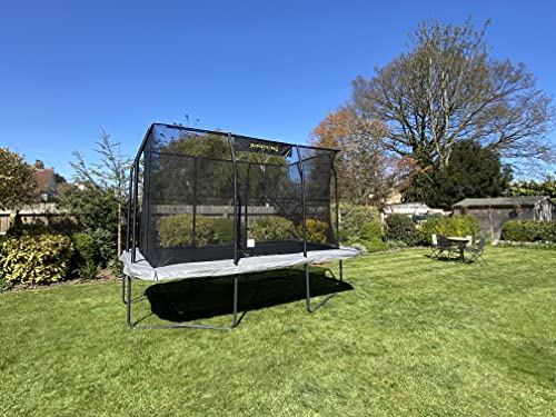 JumpKing Professionelles Trampolin, rechteckig, 2,4 x 3,6 m – Bild 4