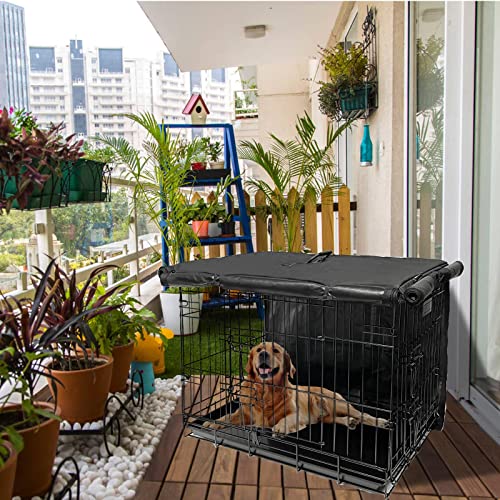 image for Joroamp Dog Kennel Cover 30 Inch, Small Cage Covers for Dog Crates wit