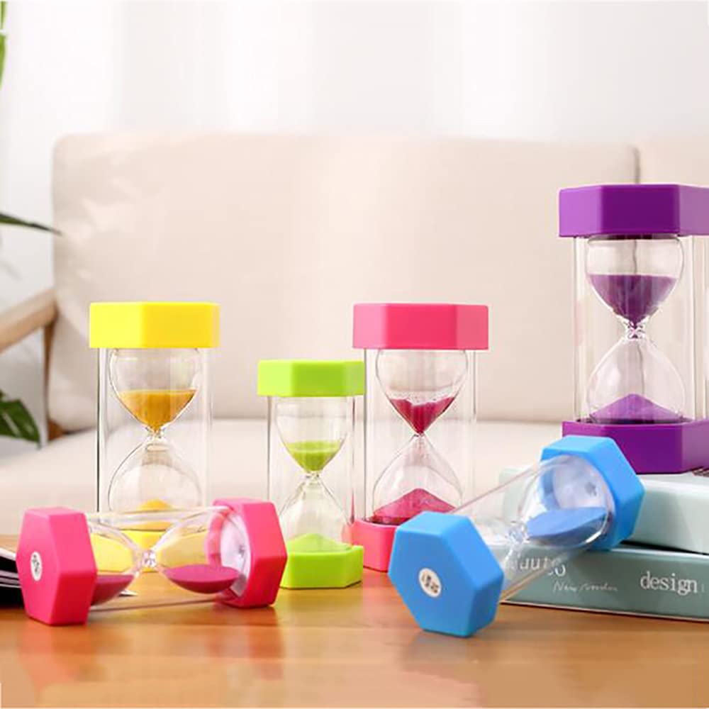 timer, Clessidra for bambini, timer da cucina 15/20/30/60 minuti, gestione del tempo for, aula, gioco, ufficio a casa, scuola a(Roze,60 minutes)