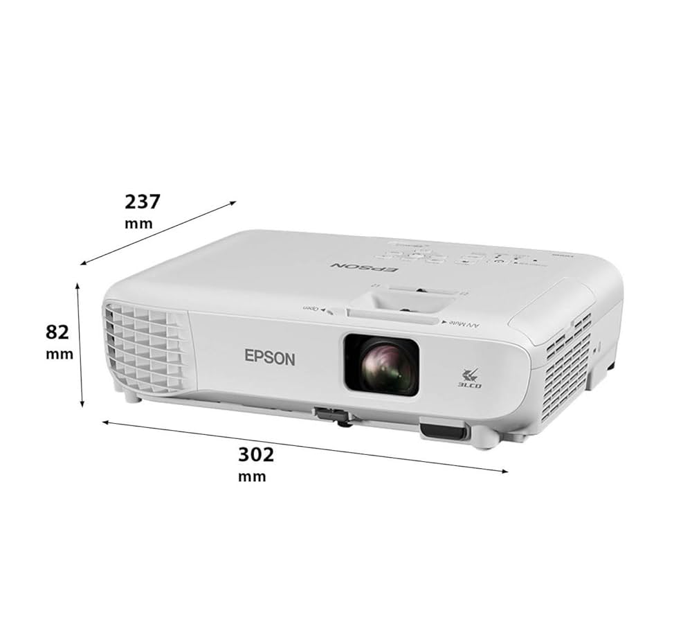 EPSONプロジェクター　EB-W05 Epson EB-W05 WXGA V11H840040 Projector (White) : Amazon.in