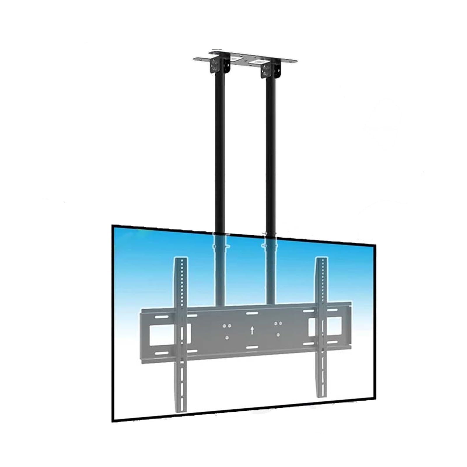 Support TV de plafond orientable pour optimiser votre espace salon ou chambre