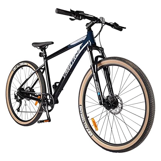 Varstrom Bicicleta Montaña Mountainbike MTB 29 Pulgadas, Marco de Aleación de Aluminio, Shimano 9 Velocidades, Frenos de Disco Hidráulicos, Bicicleta para Adultos, Hombres y Mujeres
