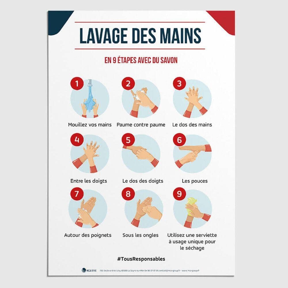 Pack d'Affichages Obligatoires pour Restaurant (8 affichages)