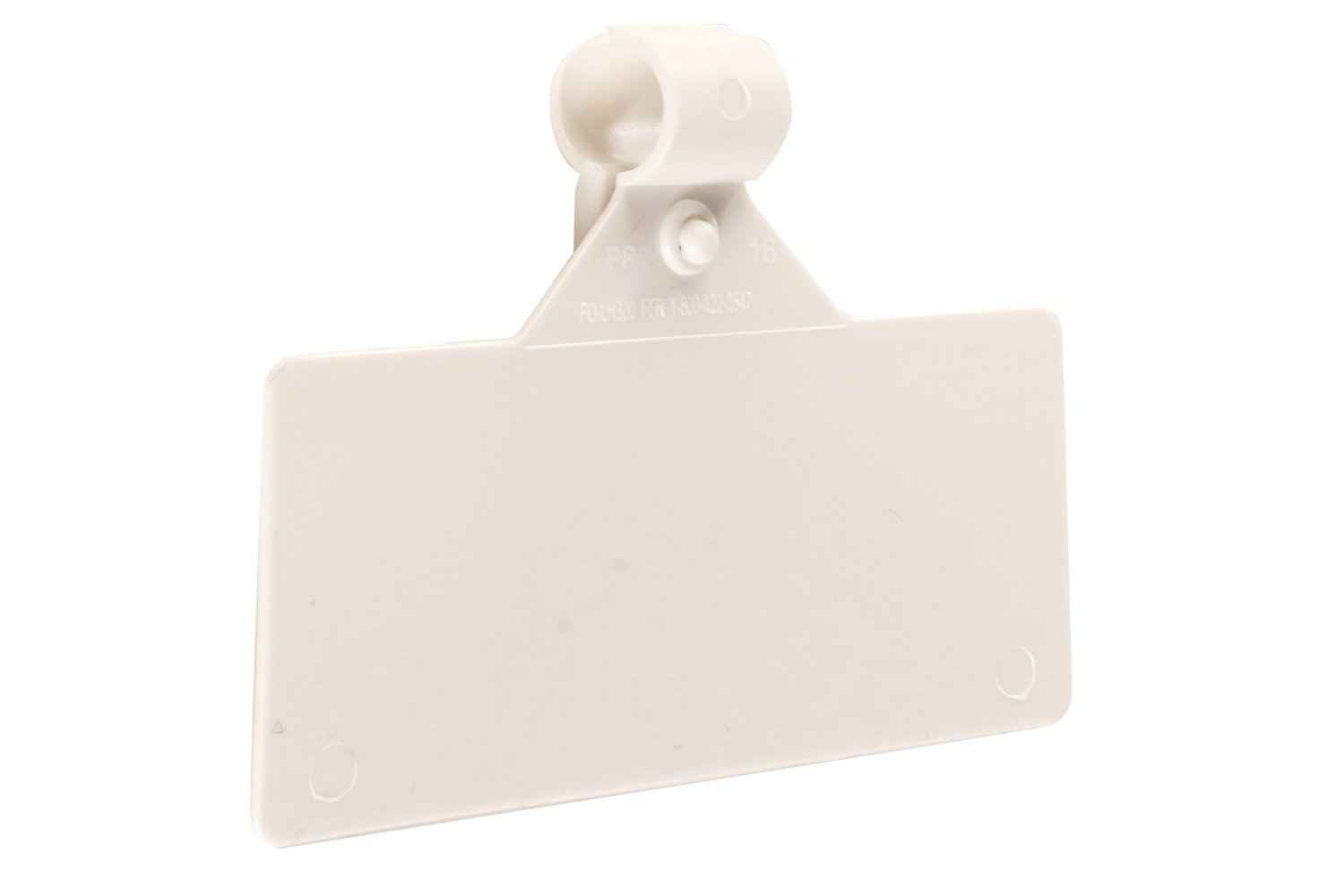 Store Signs & Displays Store Sign Holders 3 3 White FFR Merchandising