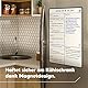 A3 Wochenplaner Abwischbar, Magnettafel Küche von SmartPanda - Wochenplaner Magnetisch, Magnettafel Kühlschrank und Whiteboard - Magnetisches Whiteboard für Familie, auf Deutsch