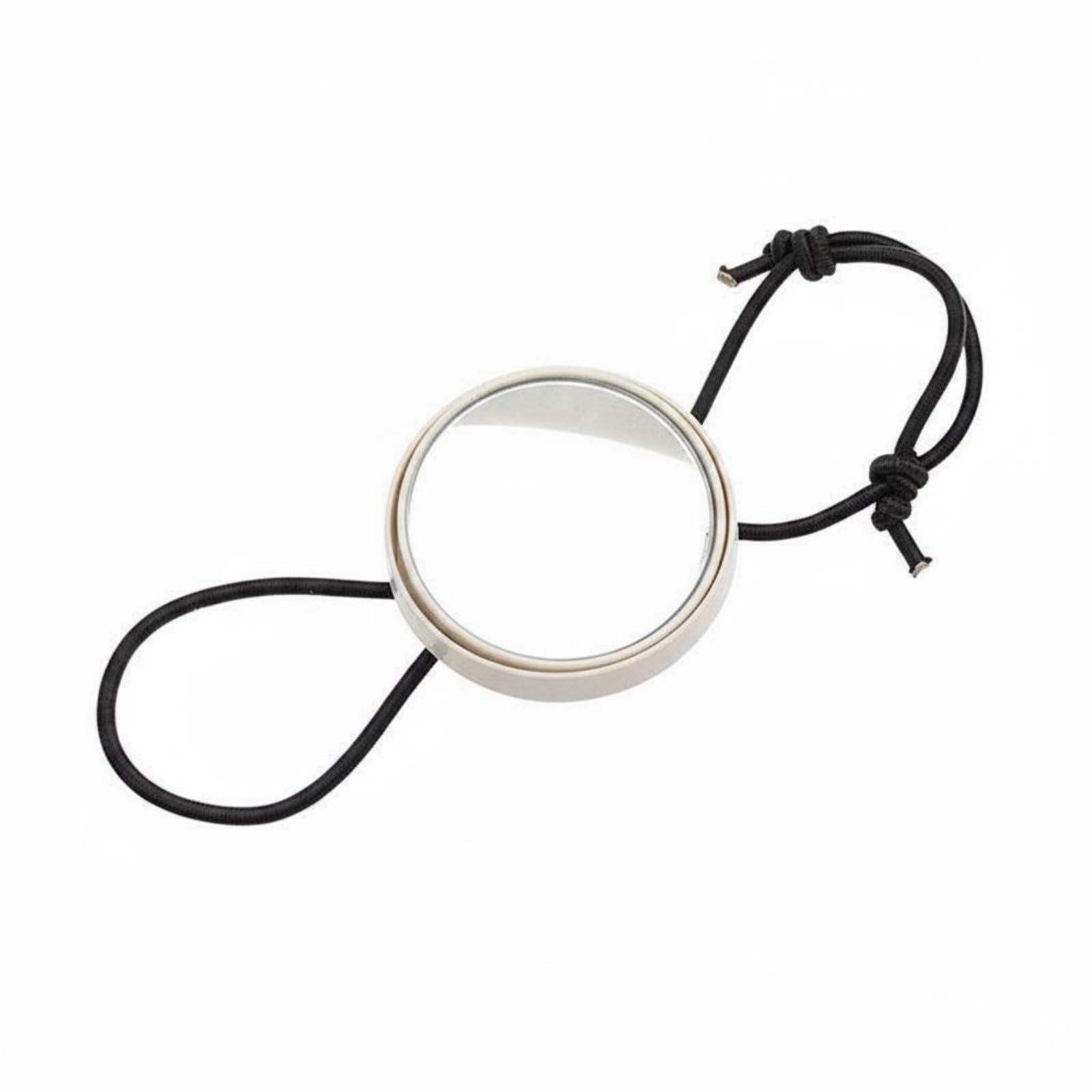 Cave Diving Convex Mirror Sidemount Ready Diving Rearview Mirror Adjustable Angle for Divers, White-image-14
