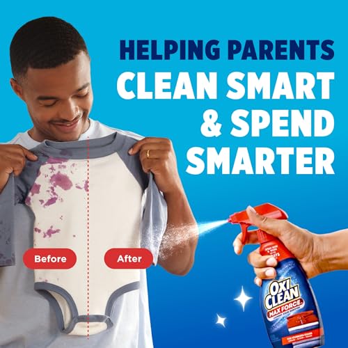 OxiClean Max Force Laundry Stain Treater Spray, 12 Fl Oz (Pack of 3) - image 9