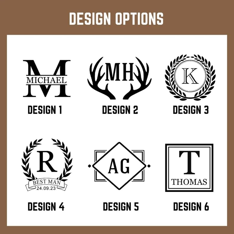 Personalized Leather Storage Tray, Custom PU Leather Valet Tray, Unique Dad Birthday Gifts from Daughter Son,Customized Gift for Husband (7.8 * 7.8