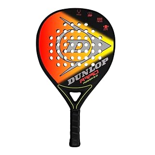 Dunlop Sports Rapid Power 3.0 Padel Racket, Black/Orange/Yellow