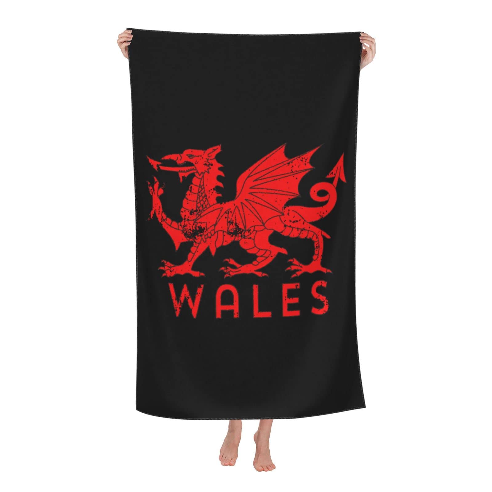 QQIAEJIA Drapeau De L'Argentine Serviettes De Plage Draps De Bain Grande Couverture De Serviette Pour Femmes Hommes Couverture 27,5 X 16 Pouces