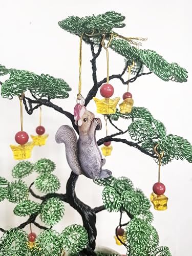 Christmas-Decorations-Christmas-Tree-Ornaments-Cute-Hanging-Ornaments-for-Christmas-Tree-Christmas-Decor-Indoors-Home-Party-Animal-Squirrel Christmas Decorations Christmas Tree Ornaments Cute Hanging Ornaments for Christmas Tree Christmas Decor Indoors Home Party Animal Squirrel