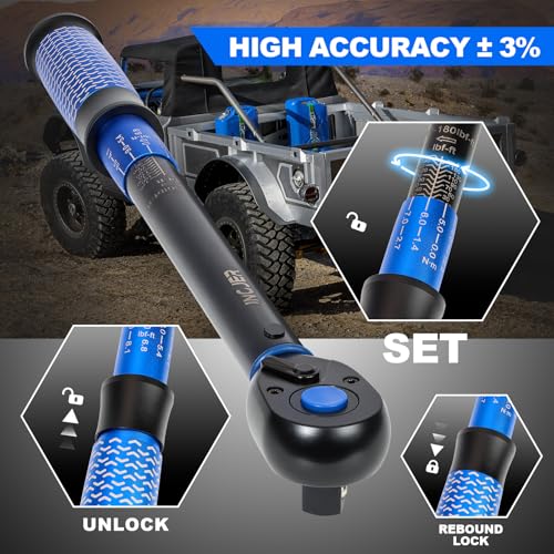 INGJER 1/2-Inch Click Torque Wrench
