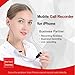 Grabador de llamadas para iPhone/in-ear auricular de grabación de llamadas