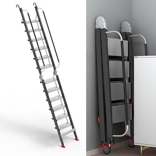 Exclura 36655 Klappbare Dachbodenleiter 13 Stufen
