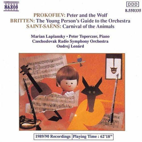 Carnival of the Animals [Audio CD] BRITTEN/PROKOFIEV/SAINT-SAENS; Britten; Prokofiev and Saint-Saens