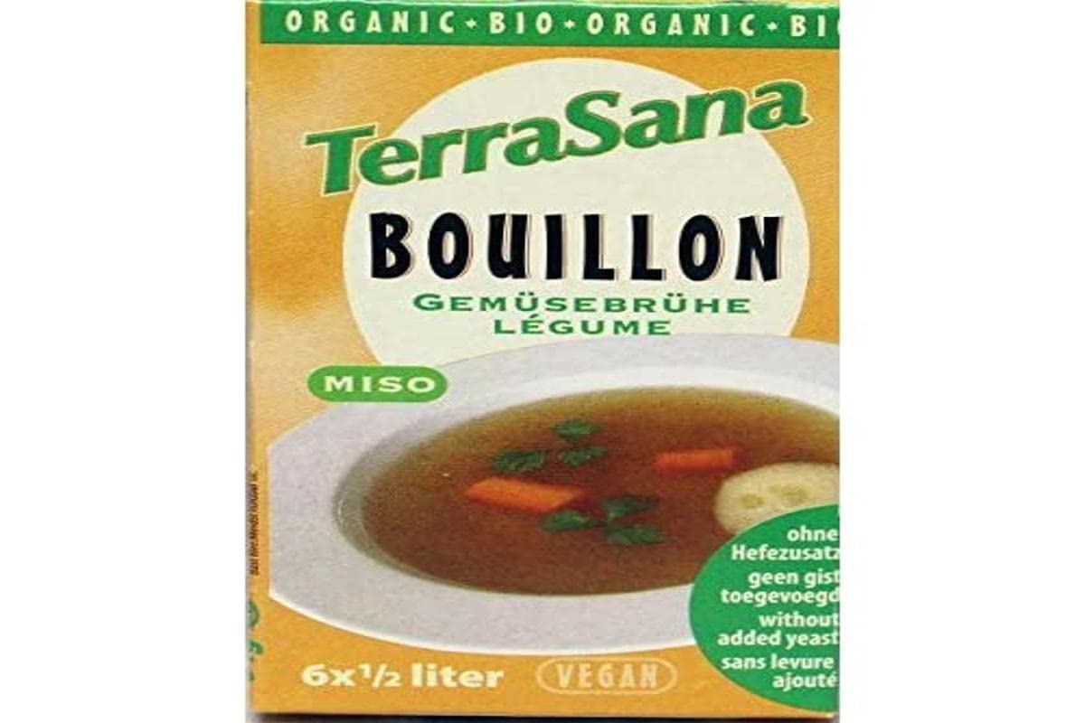 Cubes de bouillon de légumes au miso et sans levure 64 g