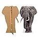 Elephant - Life Size Cardboard Cutout Standup People with Support Standee | Animals -