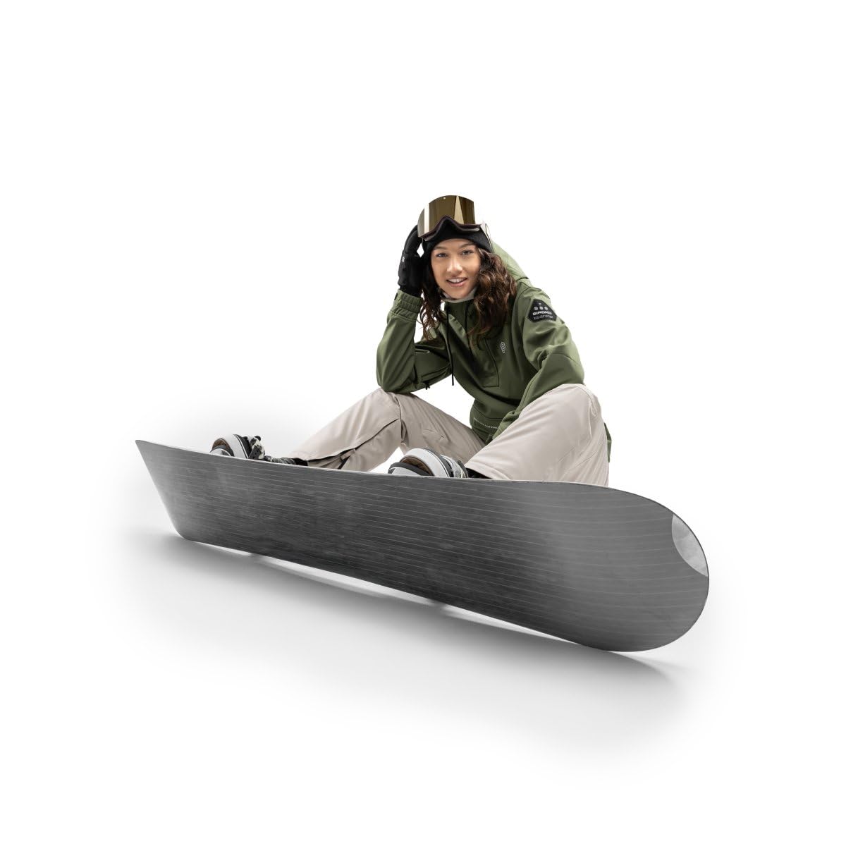 SIROKO Chaqueta para snowboard/esquí esquí y nieve W3-W Robson Verde