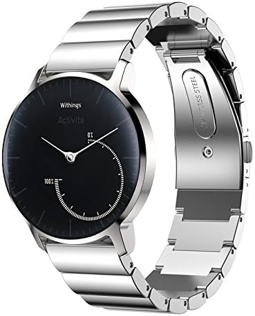 Amazon Pinhen For Hoco ファーウェイ腕時計バンド スマートウォッチ 時計バンドステンレススチール マグネット ストラップ交換 一連ステレンス Silver スマートウォッチアクセサリ 通販