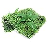 Suwei Kunstmatige plantenhek met bloemen, inkijkbescherming, gazonmuur, groene achtergrond, voor uv-bescherming binnen…