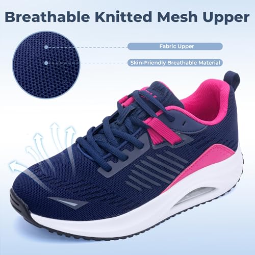 Image of Womens Arch Support Walking Shoes Plantar Fasciitis Orthotic Sneakers for Foot Pain Relief US Size 6-11