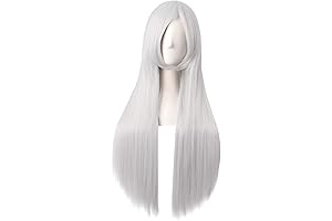 Silver Hair Wig - Anime Costume Cosplay Long Cosplay Wig