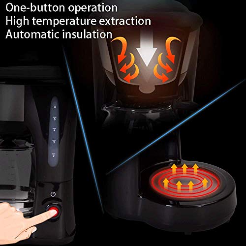 HaoLi Máquina de café automática para el hogar, molienda Americana en Polvo, máquina de café de Doble Uso, Sistema… - Imagen 5