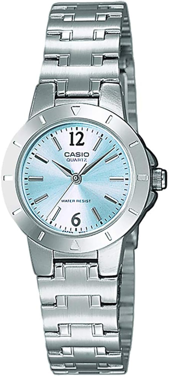 Casio Orologio Analogico al Quarzo Donna con Cinturino in Acciaio Inossidabile LTP-1177PA-2AEF
