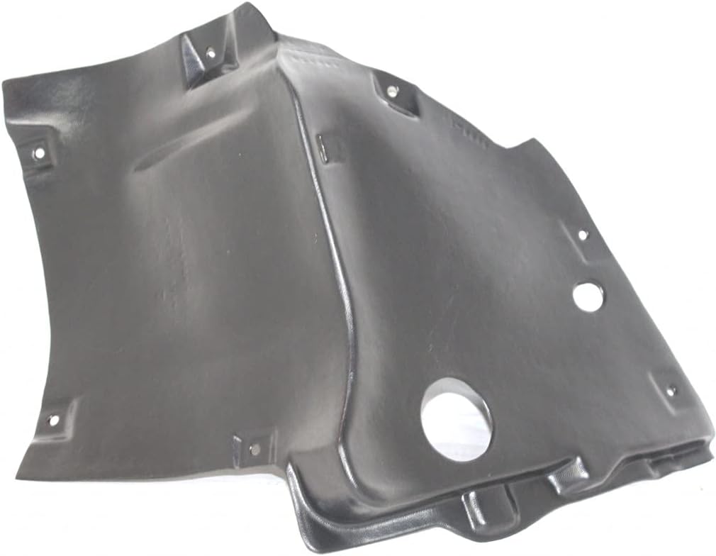 For Mercedes-Benz CLK320 Splash Guard/Fender Liner 2003 2004 2005 Front, Passenger Side, Front Lower Section | Replacement For 2098840422, MB1249139 | Trim: All Submodels