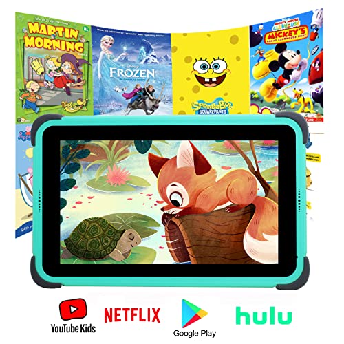 Cwowdefu Kids Tablet Android 11 Tablet For Kids Children's Tablet Coppa Certified, 32Gb Rom 2Gb Ram Touch Screen Child Toddler Tablets (Green) #TOP3