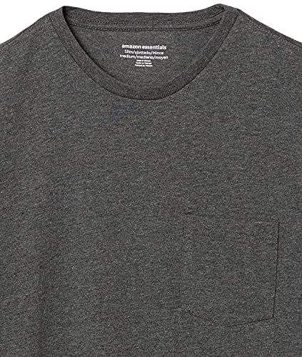Image of Amazon Essentials Men's Short-Sleeve Crewneck Pocket T-Shirts