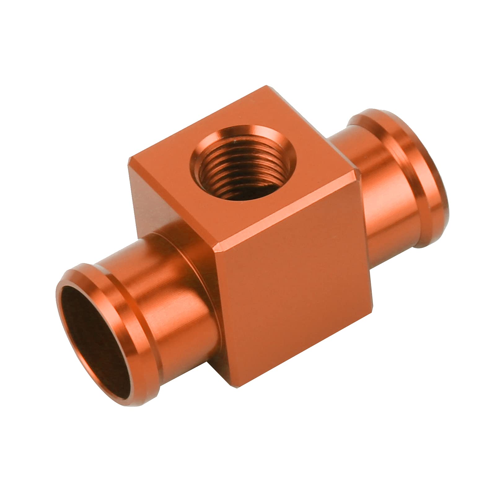 Interruptor De Temperatura Del Agua, Termostato Interruptor De Temperatura Del Agua Radiador Refrigerante Sensor De Temperatura Del Ventilador Para Motocicleta ATV Vehículo Todo Terreno(naranja)