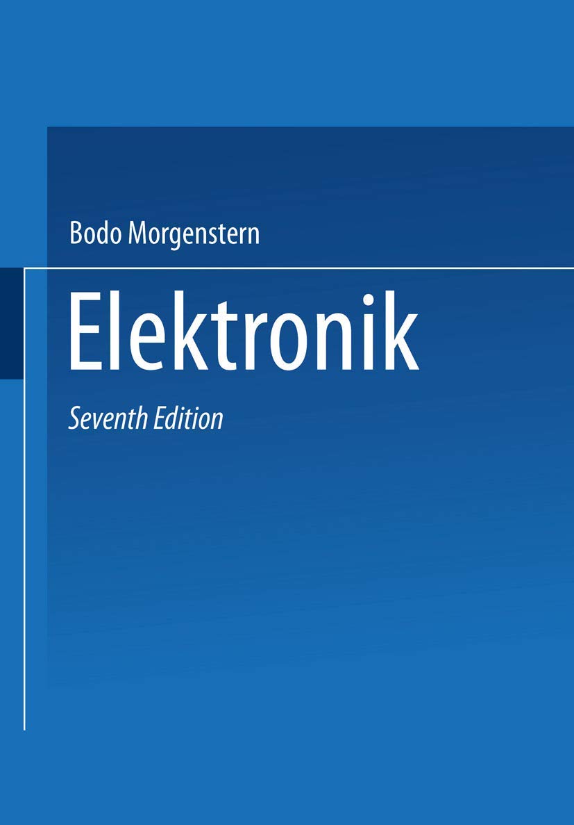 Elektronik 1: Bauelemente