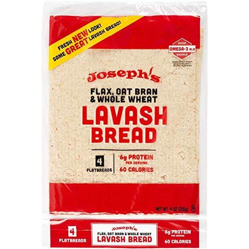 Buy Joseph's Low Carb Flax, Oat Bran & Whole Wheat Lavash Bread (15