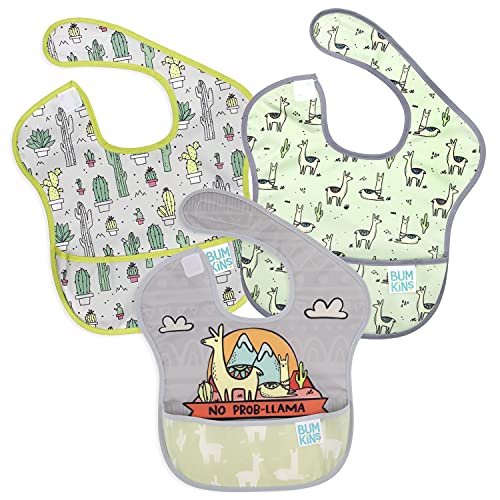Llama Washable Bib Set