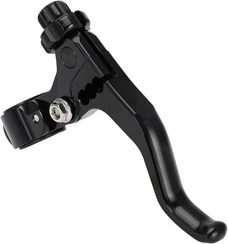Miniatura 3 de JFG RACING Palanca de embrague universal de acrobacias CNC corta palanca de embrague de 0.866 in 78 pulgadas manillar motocicleta Dirt Bike se