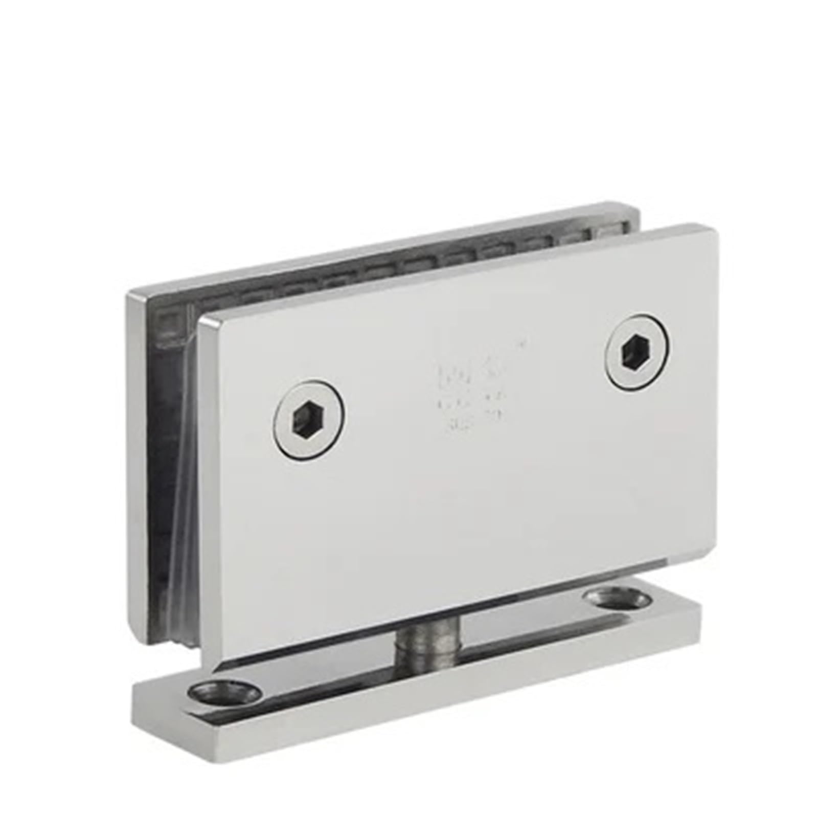 Glass Door Bathrooms Stainless Steel 304 Wall Mount Color Hinge Shower 360 Degree Doors Shaft Rotating Shaft Shower Room Hardware Hinges(Chrome)